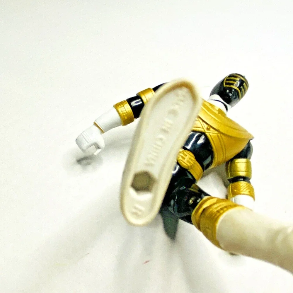 1996 Bandai Power Rangers Power Rangers Zeo  Morphin‎ Gold Ranger Flip Head